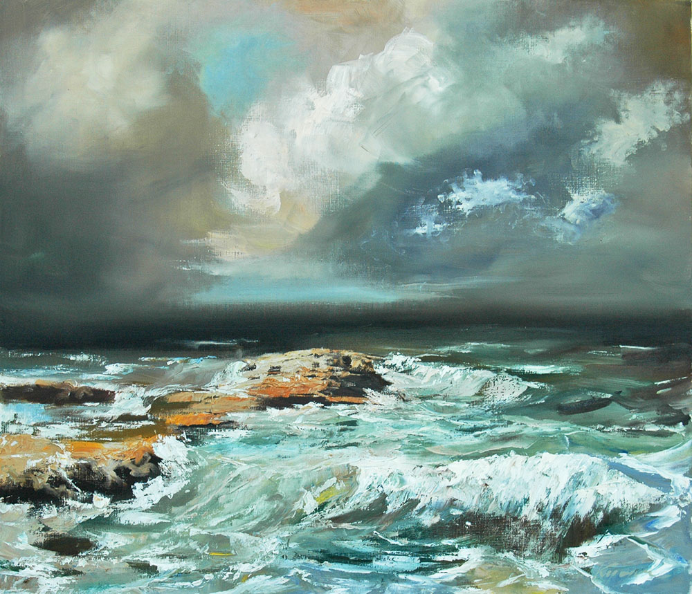 «Шторм». 2000. Полотно, олія